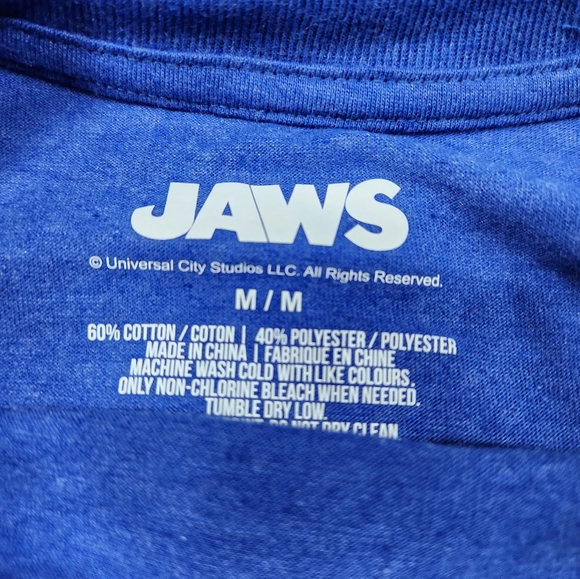 Jaws T shirt UNIVERSAL STUDIOS - Picture 3 of 5